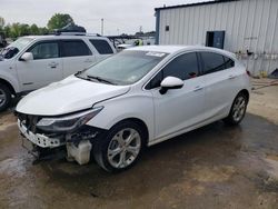 Salvage cars for sale at Shreveport, LA auction: 2018 Chevrolet Cruze Premier