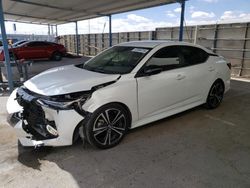 Nissan Sentra SR salvage cars for sale: 2022 Nissan Sentra SR