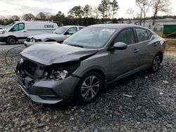 Nissan salvage cars for sale: 2022 Nissan Sentra SV