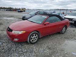 Toyota salvage cars for sale: 2001 Toyota Camry Solara SE