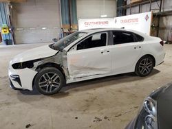 Salvage cars for sale at Eldridge, IA auction: 2019 KIA Forte GT Line