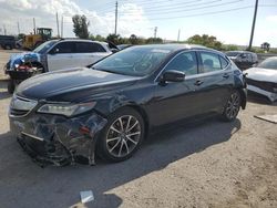 Acura TLX Advance salvage cars for sale: 2017 Acura TLX Advance