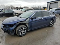 Salvage cars for sale from Copart Duryea, PA: 2017 Honda Accord LX