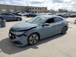 Honda Civic EXL salvage cars for sale: 2017 Honda Civic EXL