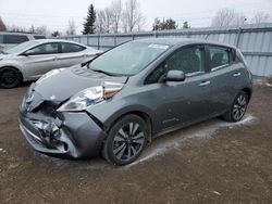 Nissan Leaf SV salvage cars for sale: 2016 Nissan Leaf SV