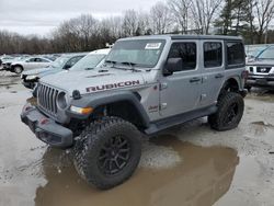 Salvage cars for sale at North Billerica, MA auction: 2020 Jeep Wrangler Unlimited Rubicon