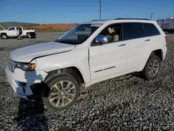 Salvage cars for sale at Tifton, GA auction: 2019 Jeep Grand Cherokee Overland