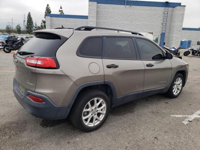 2016 Jeep Cherokee Sport