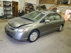 Honda Civic Hybrid salvage cars for sale: 2006 Honda Civic Hybrid