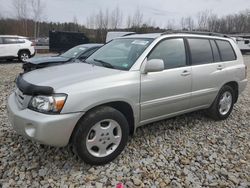 Salvage cars for sale from Copart Candia, NH: 2006 Toyota Highlander Limited