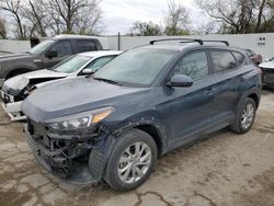 Salvage cars for sale at Bridgeton, MO auction: 2021 Hyundai Tucson Limited
