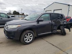 Salvage cars for sale at Nampa, ID auction: 2013 Toyota Highlander Base