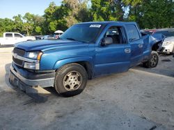 Salvage cars for sale at Ocala, FL auction: 2004 Chevrolet Silverado C1500