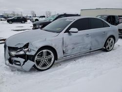 Salvage cars for sale at Rocky View County, AB auction: 2015 Audi S4 Premium Plus