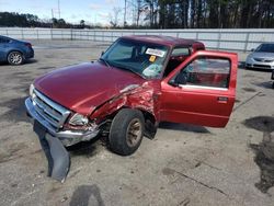 Salvage cars for sale from Copart Dunn, NC: 2000 Ford Ranger Super Cab
