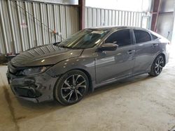 Salvage cars for sale at Appleton, WI auction: 2021 Honda Civic Sport