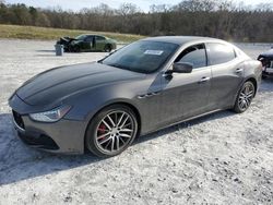 Salvage cars for sale at Cartersville, GA auction: 2015 Maserati Ghibli S
