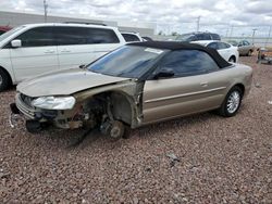 Chrysler Sebring Vehiculos salvage en venta: 2002 Chrysler Sebring LXI