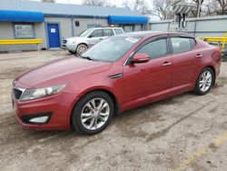 Salvage cars for sale at Wichita, KS auction: 2013 KIA Optima EX