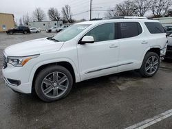 GMC Acadia DEN salvage cars for sale: 2019 GMC Acadia Denali