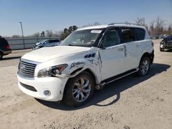 Infiniti Vehiculos salvage en venta: 2014 Infiniti QX80