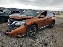 Salvage cars for sale at Magna, UT auction: 2015 Nissan Murano S