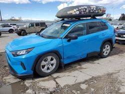 Salvage cars for sale at Littleton, CO auction: 2021 Toyota Rav4 LE