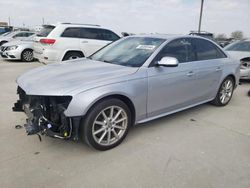 Salvage cars for sale at Grand Prairie, TX auction: 2016 Audi A4 Premium Plus S-Line