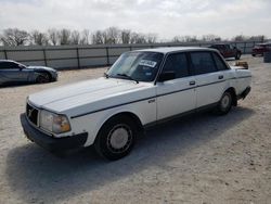 Salvage cars for sale at New Braunfels, TX auction: 1991 Volvo 240