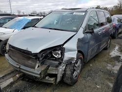 Salvage cars for sale at Waldorf, MD auction: 2007 Honda Odyssey EXL