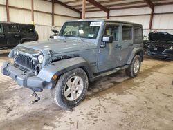 Salvage cars for sale at Pennsburg, PA auction: 2015 Jeep Wrangler Unlimited Sport