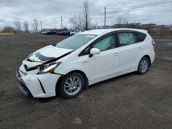 Toyota Prius salvage cars for sale: 2015 Toyota Prius V