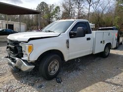 Salvage cars for sale from Copart Hueytown, AL: 2017 Ford F250 Super Duty