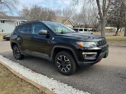 Jeep Compass salvage cars for sale: 2020 Jeep Compass Trailhawk