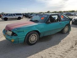 Ford salvage cars for sale: 1993 Ford Mustang LX