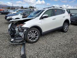 Salvage cars for sale at Reno, NV auction: 2018 Toyota Rav4 HV Limited