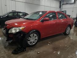 Salvage cars for sale from Copart Franklin, WI: 2010 Toyota Corolla Base