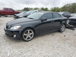 Salvage cars for sale at Houston, TX auction: 2008 Lexus IS 250