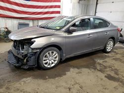 Salvage cars for sale at Lyman, ME auction: 2017 Nissan Sentra S