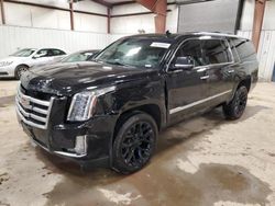 Salvage cars for sale at Lansing, MI auction: 2016 Cadillac Escalade ESV Luxury