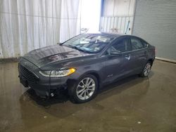 Salvage cars for sale from Copart Central Square, NY: 2019 Ford Fusion SE