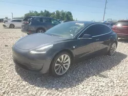 Salvage cars for sale at New Braunfels, TX auction: 2019 Tesla Model 3