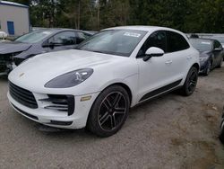 Salvage cars for sale from Copart Arlington, WA: 2020 Porsche Macan S