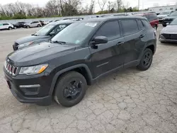Salvage cars for sale at Bridgeton, MO auction: 2020 Jeep Compass Sport