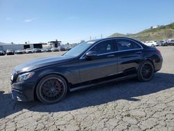 Salvage cars for sale from Copart Colton, CA: 2016 Mercedes-Benz C 63 AMG-S