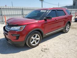Salvage cars for sale from Copart Jacksonville, FL: 2018 Ford Explorer XLT