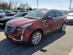 Salvage cars for sale from Copart Bridgeton, MO: 2017 Cadillac XT5 Premium Luxury