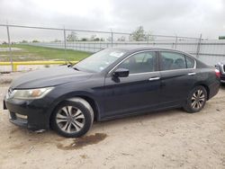 Honda salvage cars for sale: 2015 Honda Accord LX