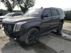 Salvage cars for sale from Copart Orlando, FL: 2015 Cadillac Escalade Luxury