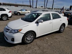 Salvage cars for sale from Copart Van Nuys, CA: 2013 Toyota Corolla Base